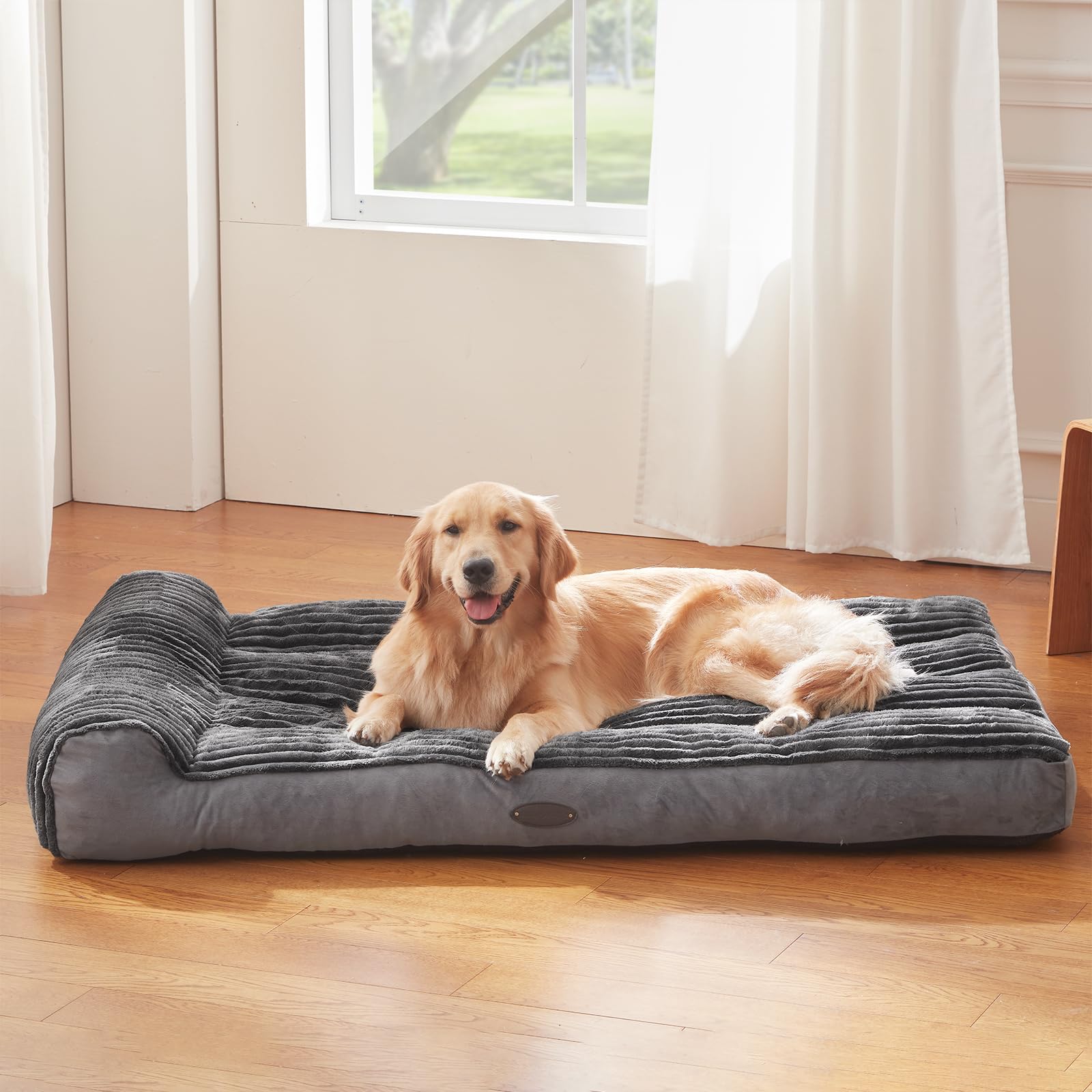 DEBANG HOME lit pour chien, emballage sous vide se déplie en 48 heures