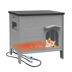 Deblue maisson-chien-chauffee exterieur, confort thermique durable