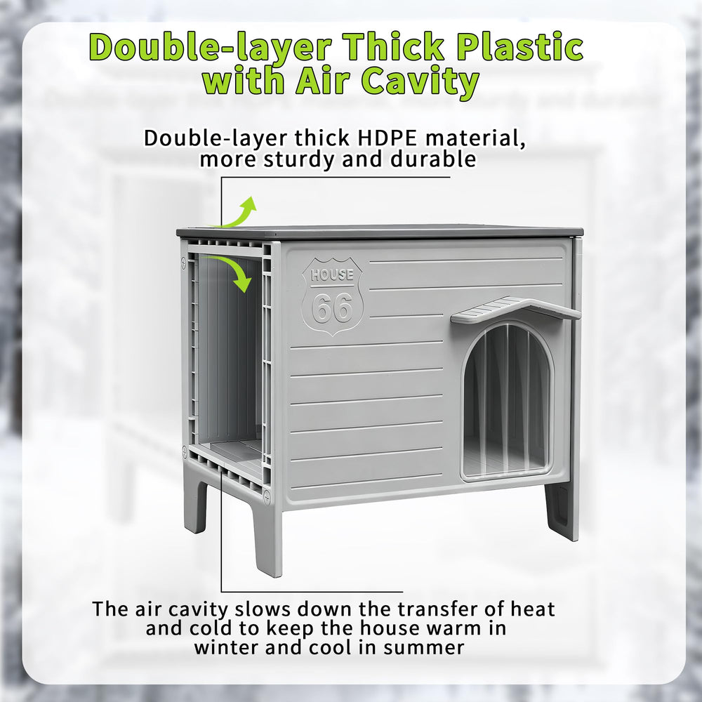 Structure HDPE double couche Deblue, durabilité et isolation légère