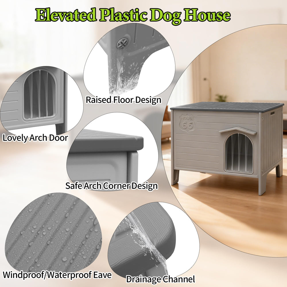 Intérieur spacieux Deblue adapté pour chiens moyens et grands