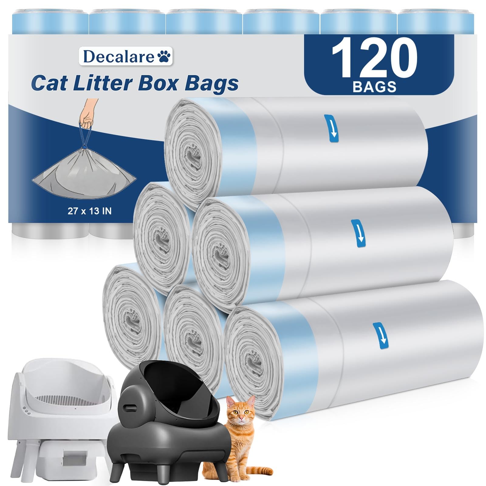 Sacs Decalare compatibles NeakM1 et Petpiv, installation simple dans le tiroir.