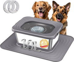 Decflow bol eau chien 10l, grande capacité pour chiens, moins de remplissages.