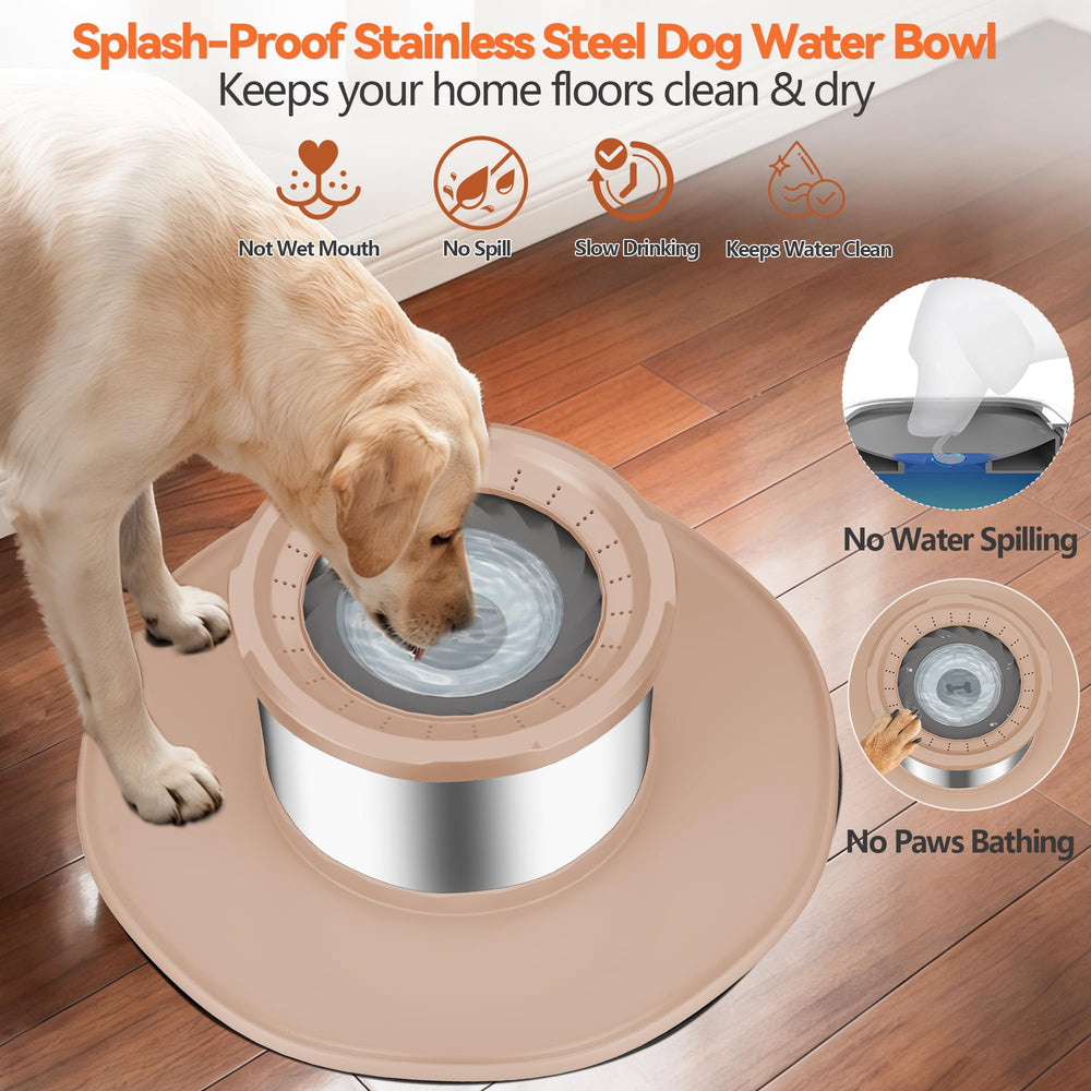 Bol eau Decflow ventouse double assure une grande stabilite.