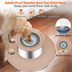 Bol eau Decflow ventouse double assure une grande stabilite.