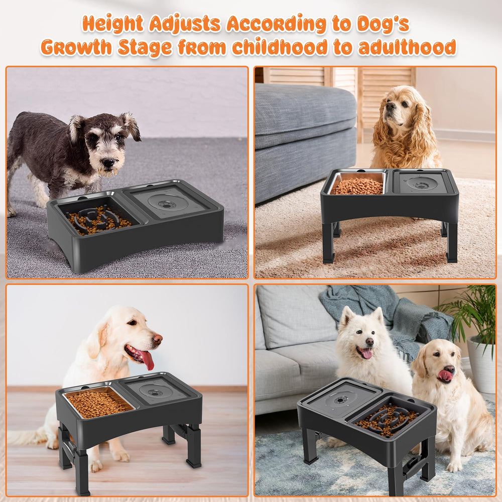 Decflow design pliant facilite le rangement et le transport du bol chien.