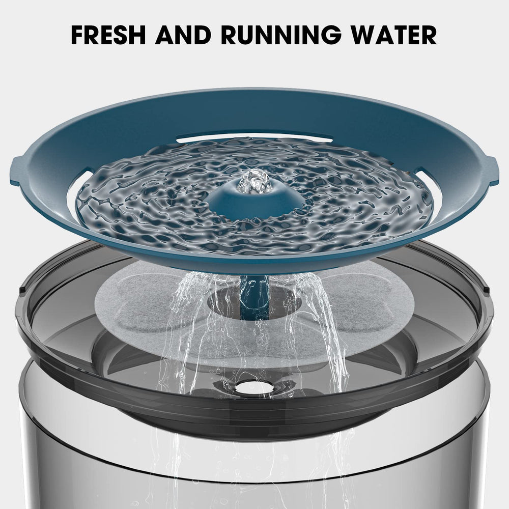 Eponges DEEIPET pour fontaine pour animaux 135oz, entretien simplifié.