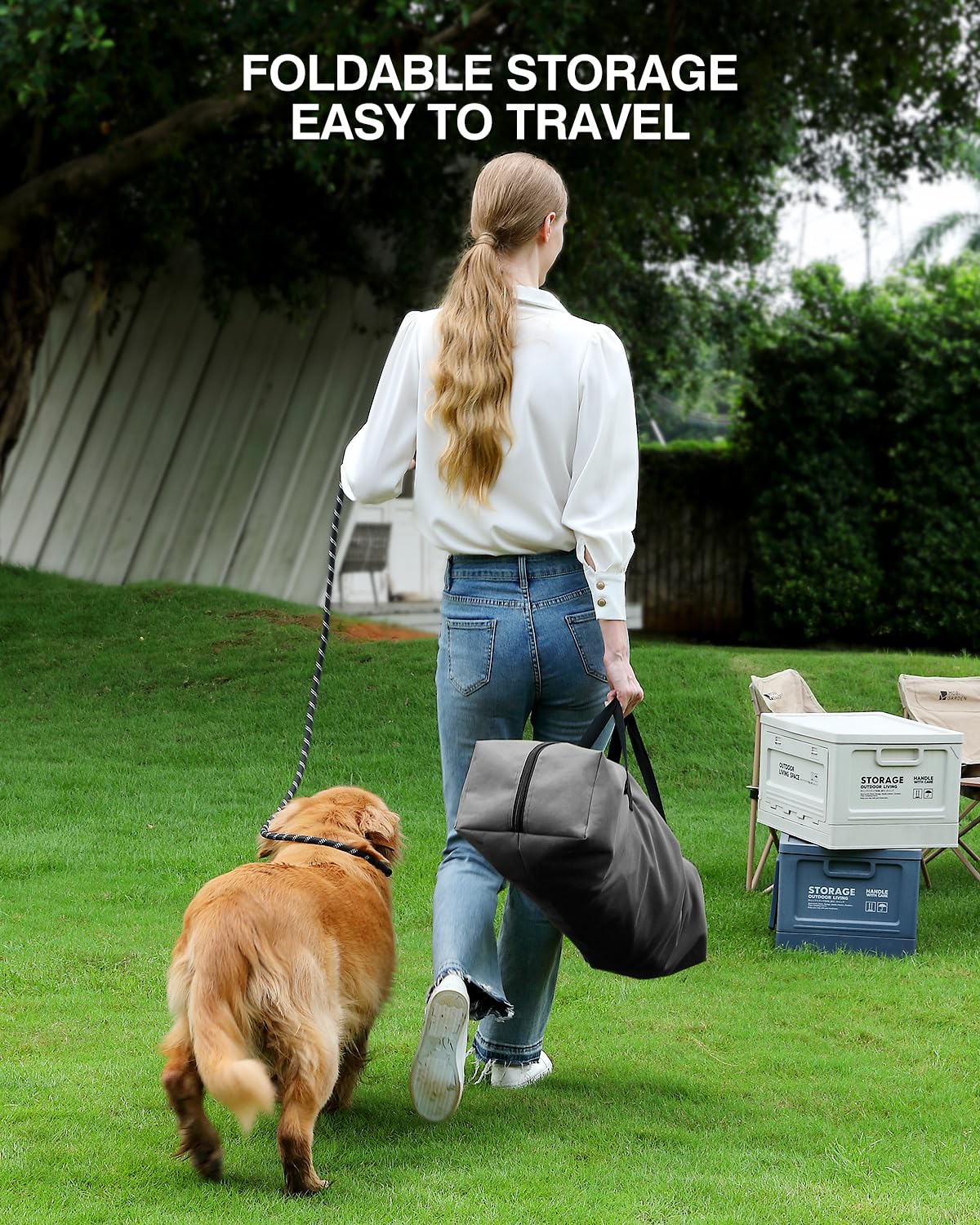 Idéal pour les voyages, hôtels et camping pour chiens spacieux.