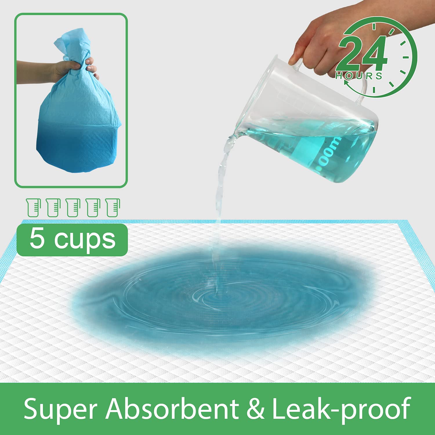 Deep Dear fond plastique anti fuite protege sols et meubles.