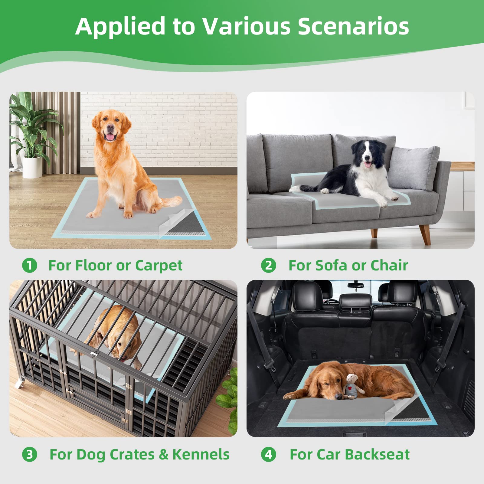 Grand format Deep Dear 28x34: espace suffisant pour plusieurs animaux.