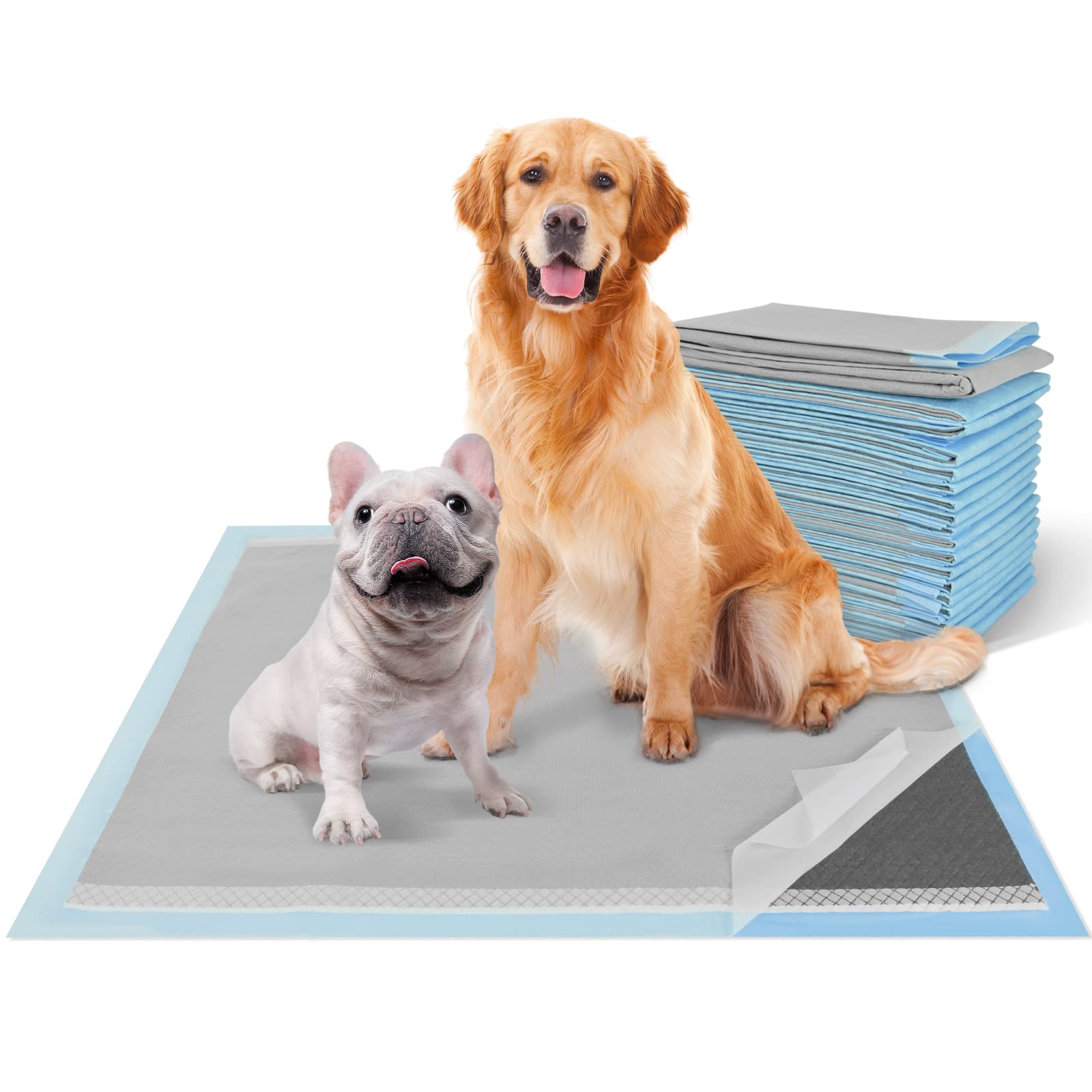Deep Dear Tapis-Pipi Charbon 28x34, absorption rapide et confort.
