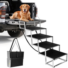 DeerGym Escaliers pour chien grande taille – ensemble stable et pratique.