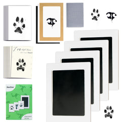 DeerZone kit empreinte patte sans encre – impression propre et rapide pour souvenirs durables.