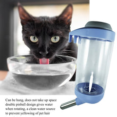 DEEUCHIS: Bouteille d'eau pour cage chat, pratique pour déplacements.