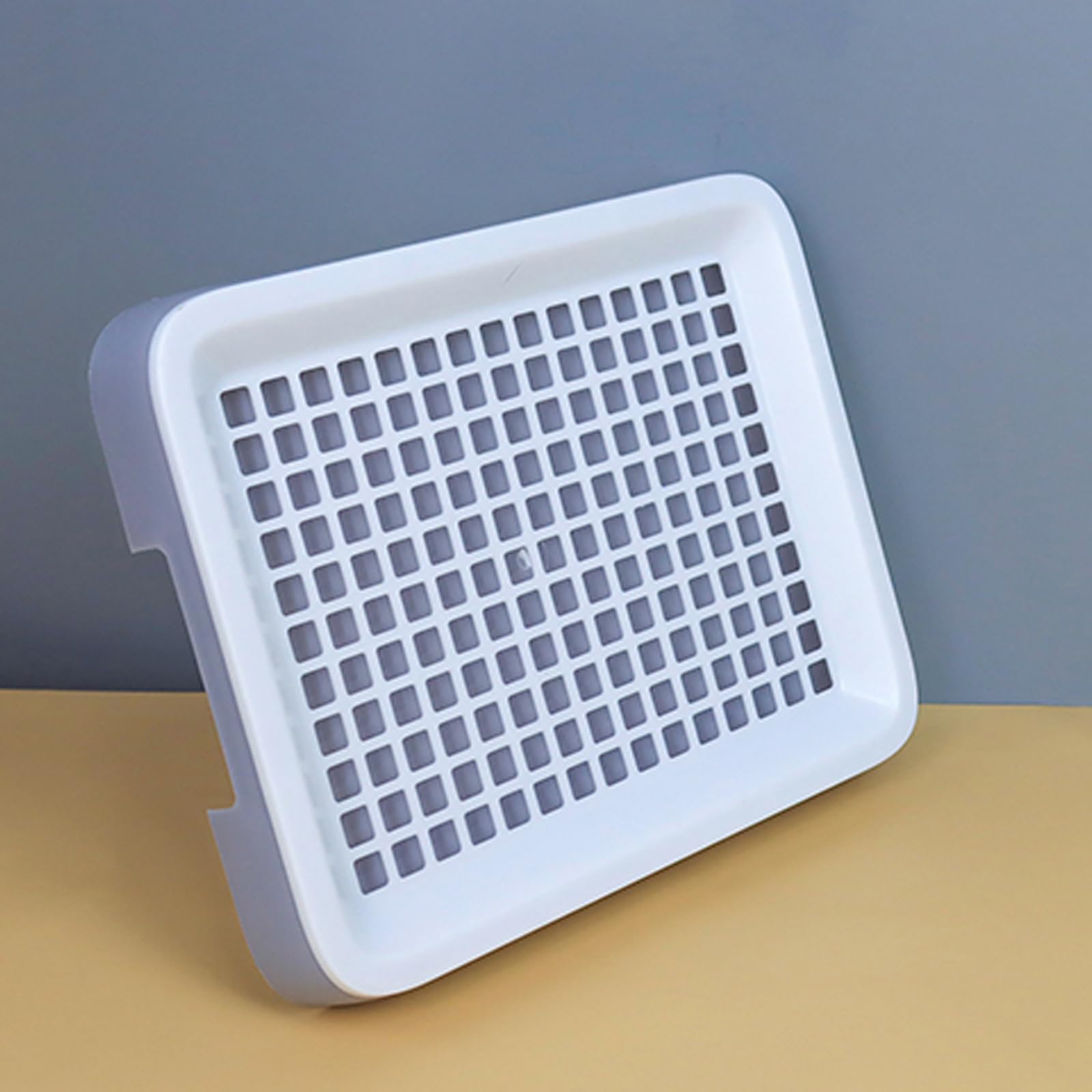 DEFKIYT Rabbit Potty: dimensions compactes adaptées aux cages petites et moyennes.