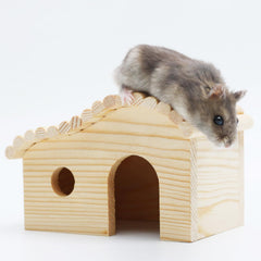 DEFKIYT Hamster Hideout bords-arrondis pour sécurité et confort.
