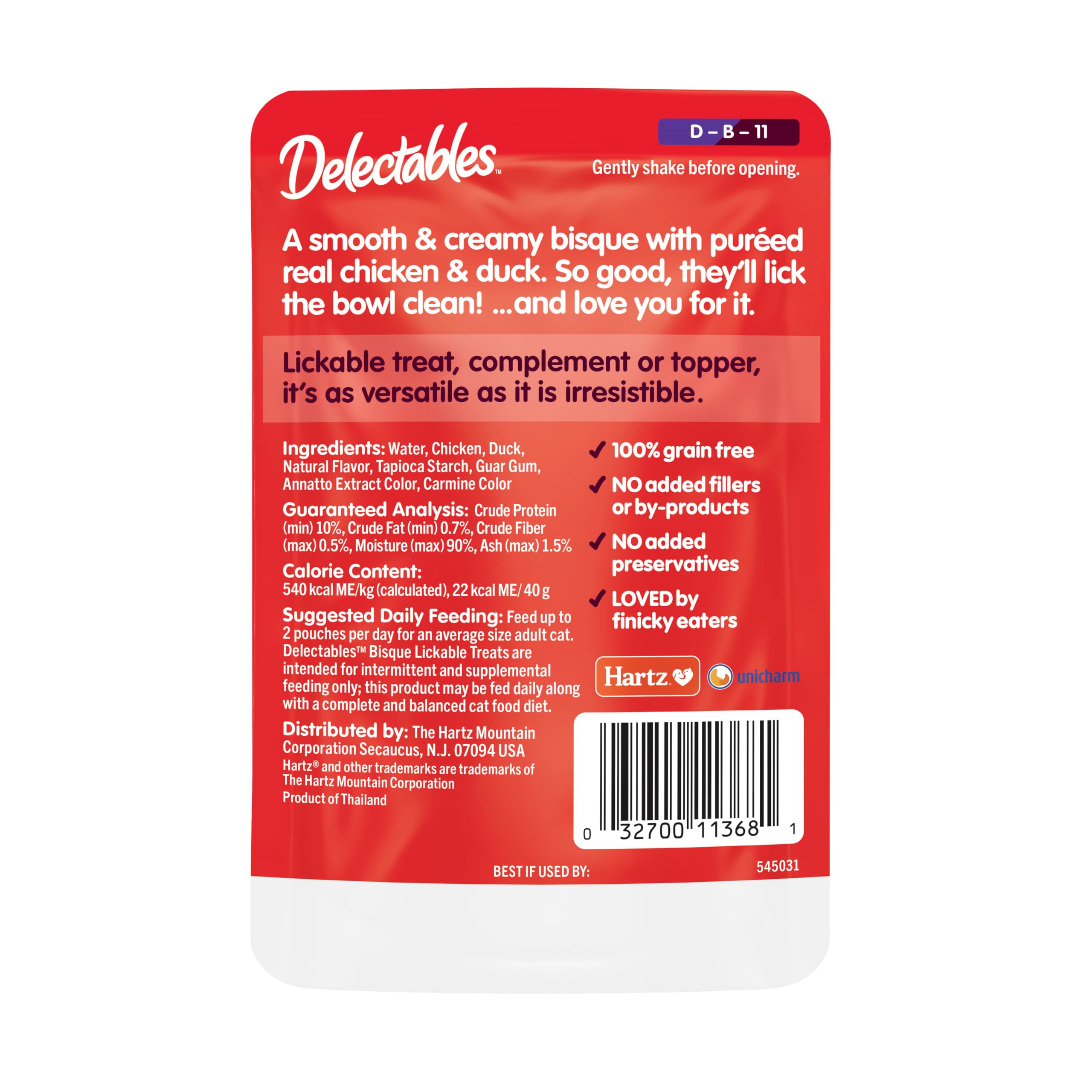 Delectables Bisque pack 12, pratique pour les habitudes quotidiennes