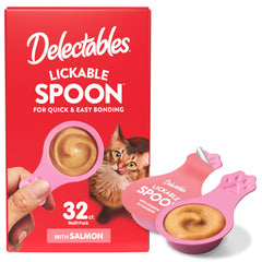 La cuillère Delectables au saumon prête à offrir un instant de lien.