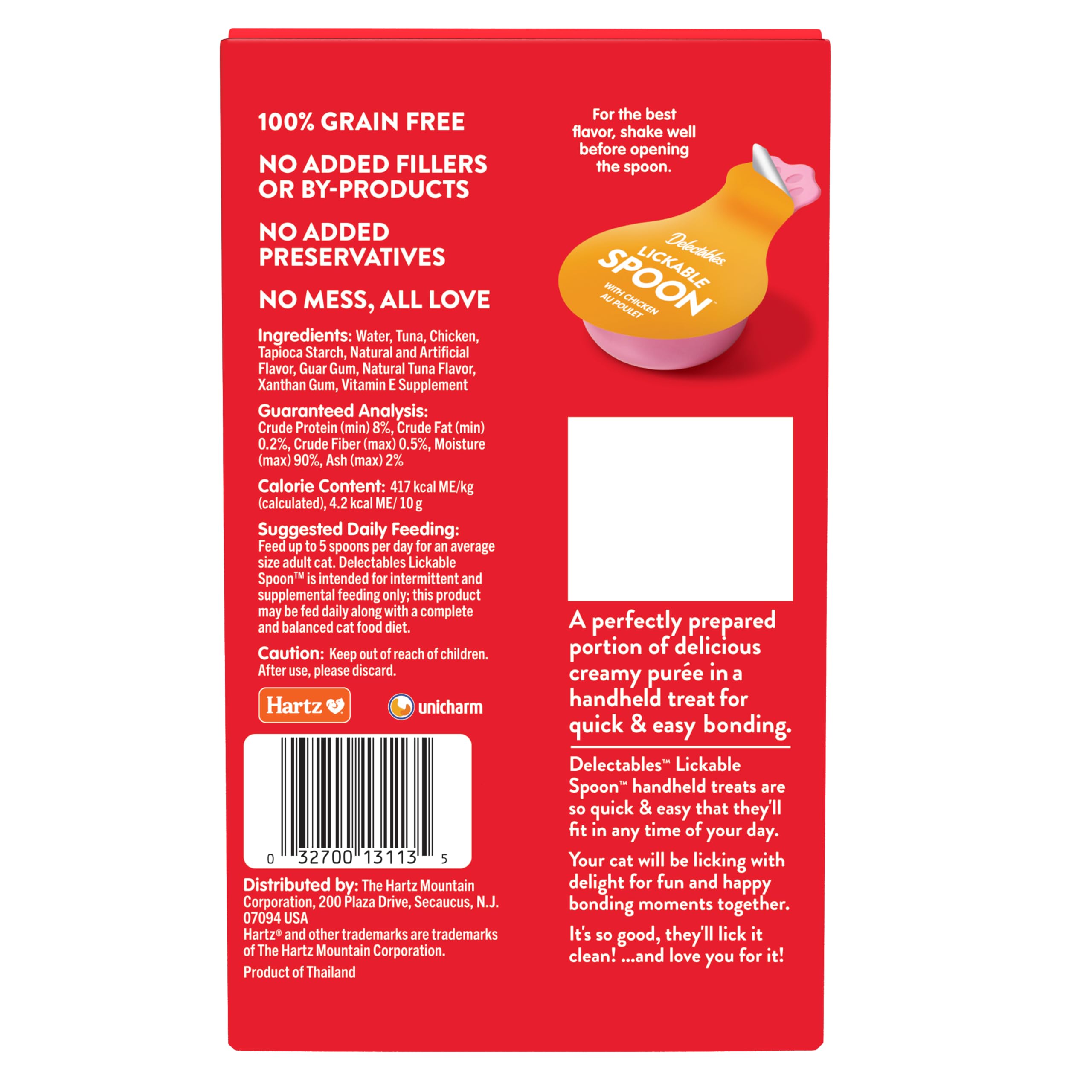 Format 32 portions Delectables, parfait pour sessions quotidiennes.