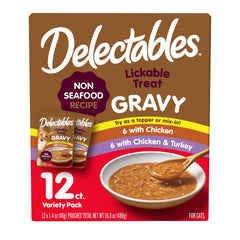 Friandise a lecher Delectables en poche 40g, texture riche et appétissante