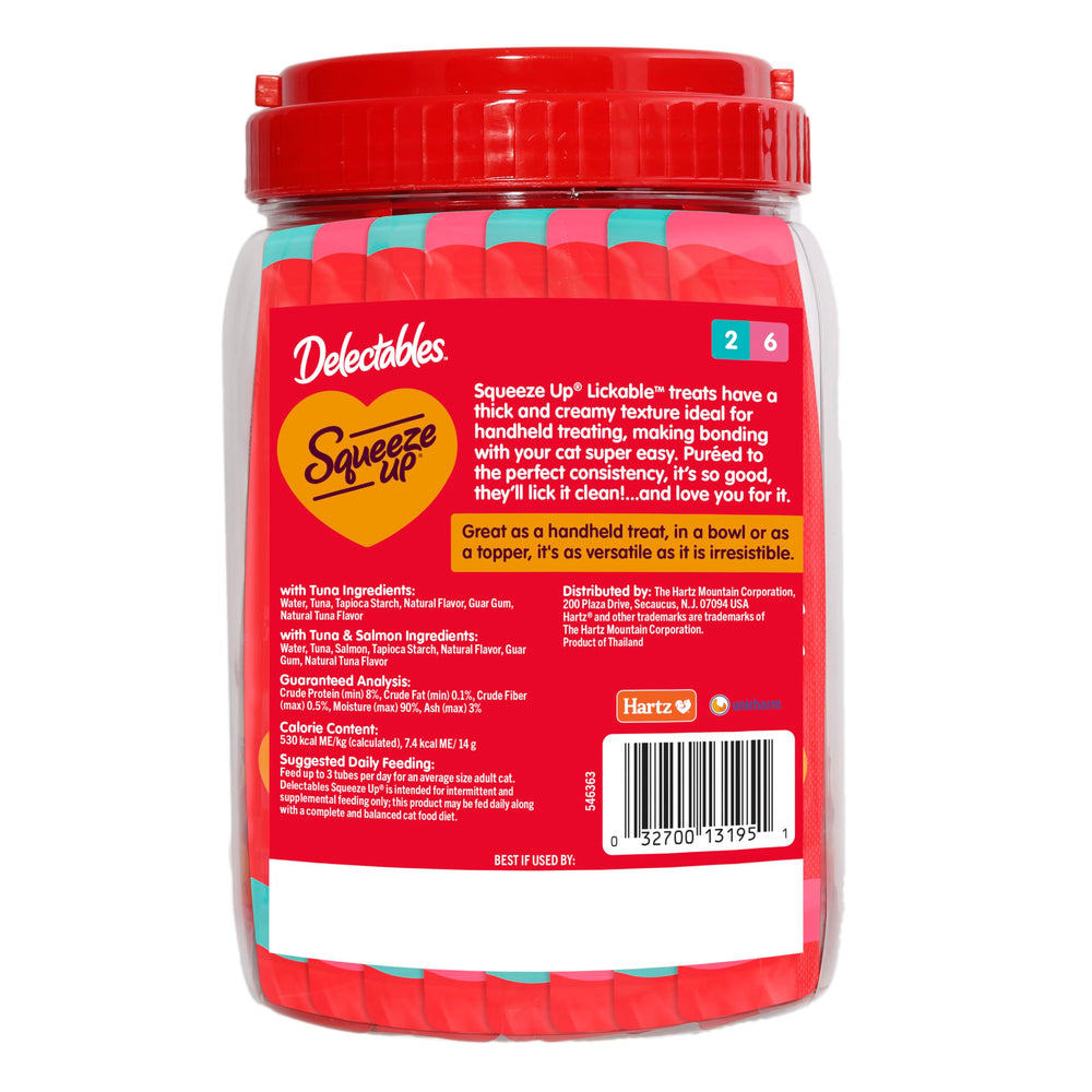 Friandise lickable Delectables, texture appétissante qui capte l’attention du chat.