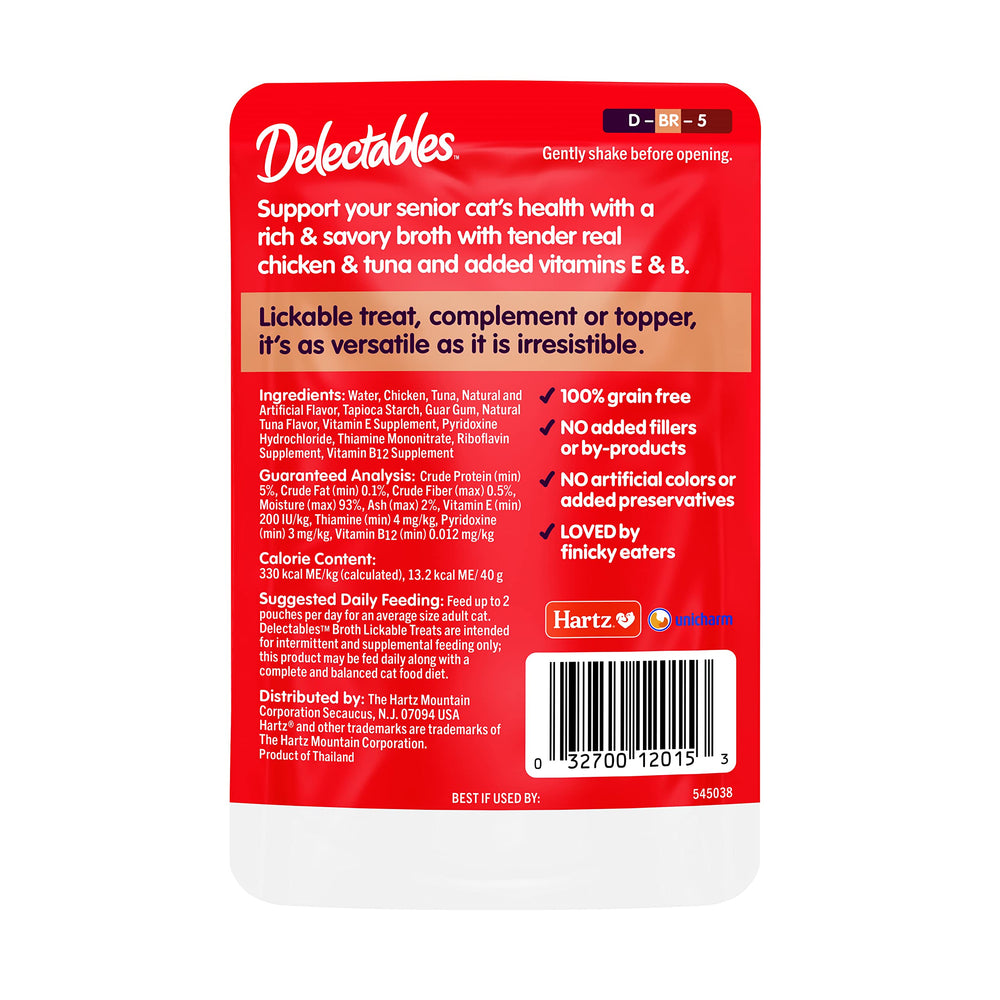 Ingrédients Delectables de qualité, sans additifs