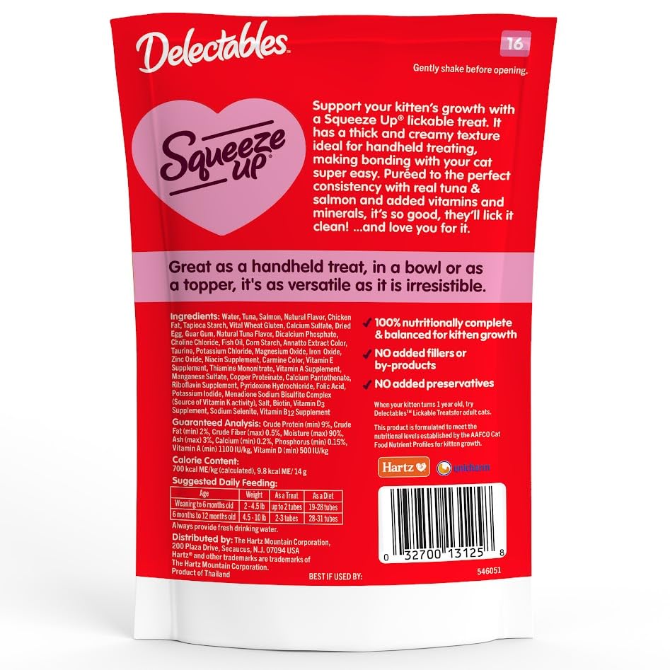 Repas nutritif et équilibré pour chaton en croissance avec Delectables.