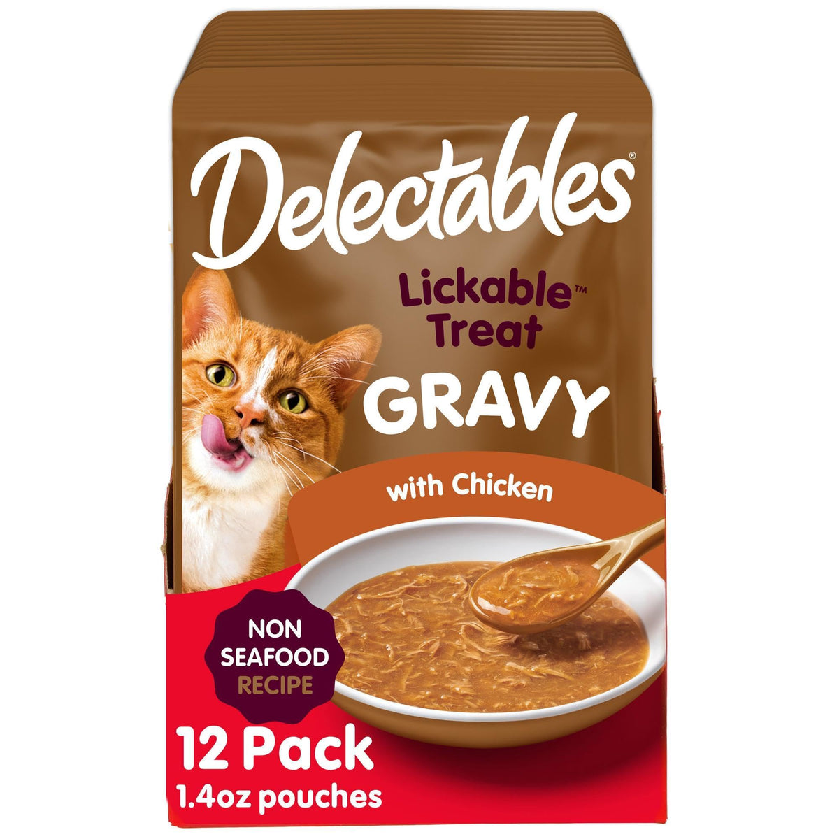 Delectables friandise au jus de poulet réel, texture appétissante.