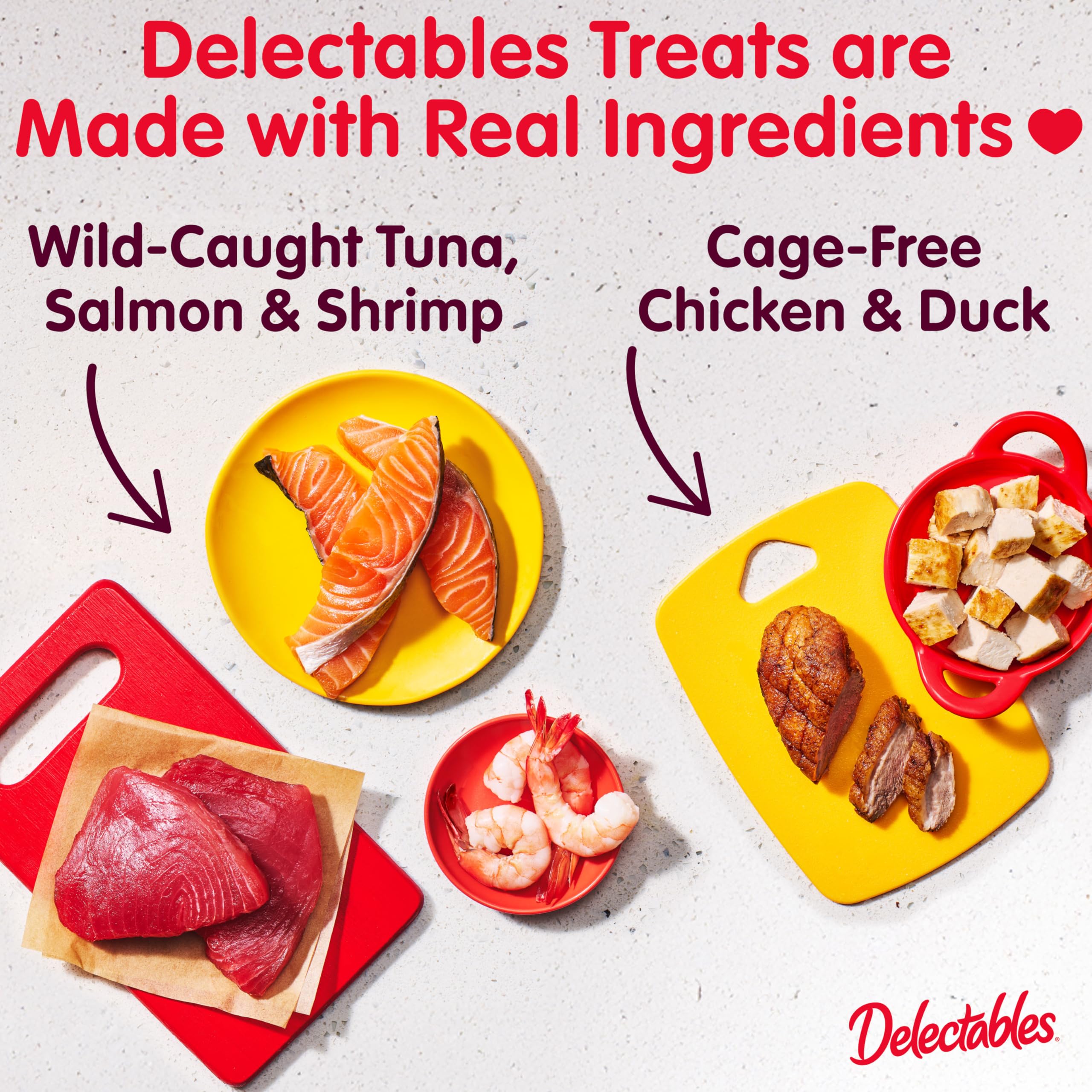 Delectables Squeeze Up, tubes crèmeux favorisant l'hydratation du chat