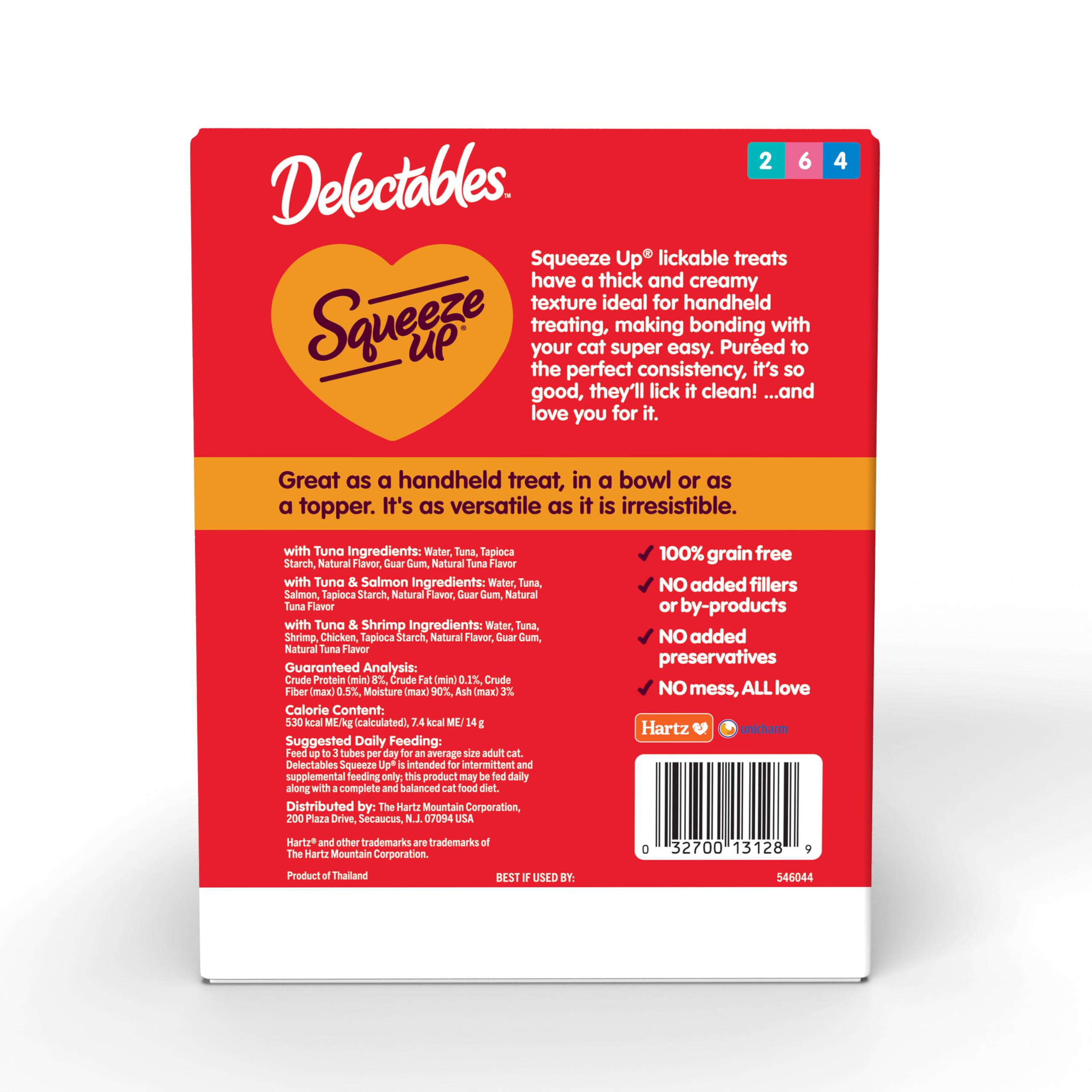Delectables Squeeze Up pack 72 tubes pour des récompenses quotidiennes économiques.