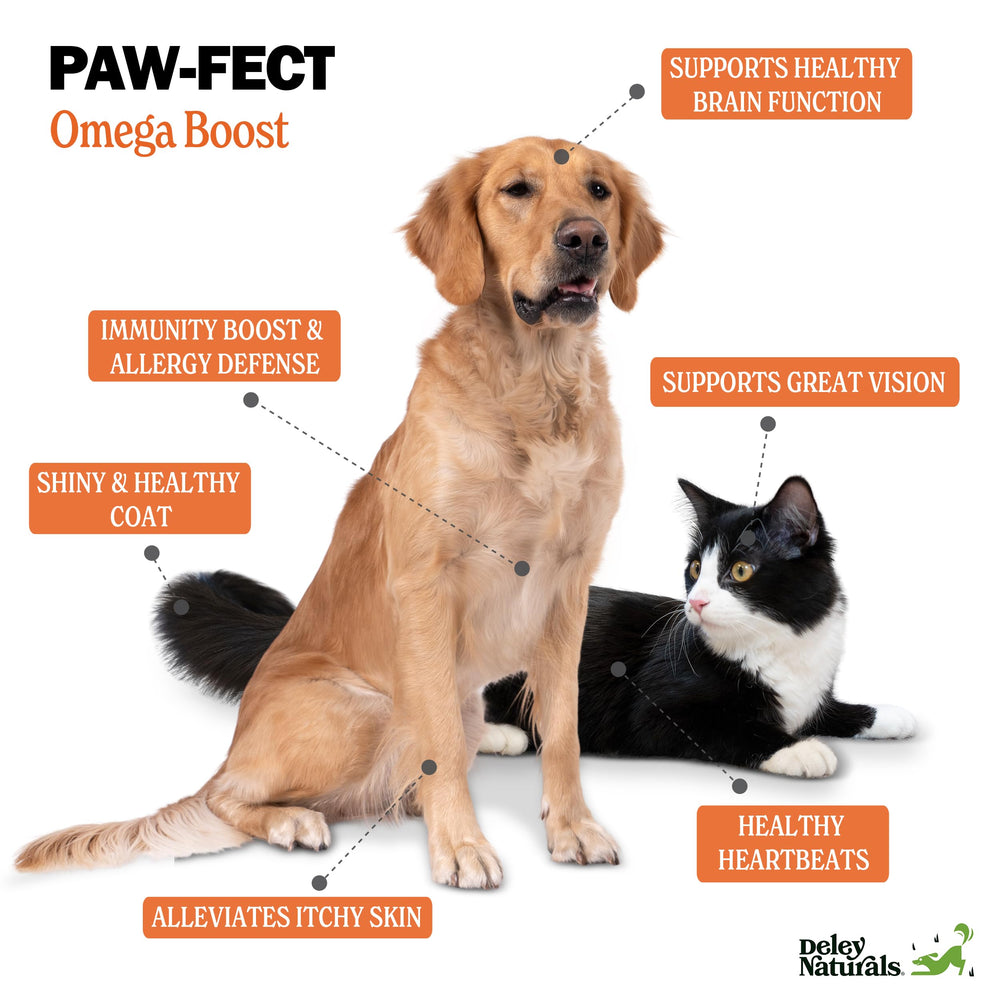 Deley Naturals chien et chat, usage simple au repas.