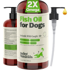 Deley Naturals Huile Poisson Chien, pelage brillant grâce aux oméga-3.