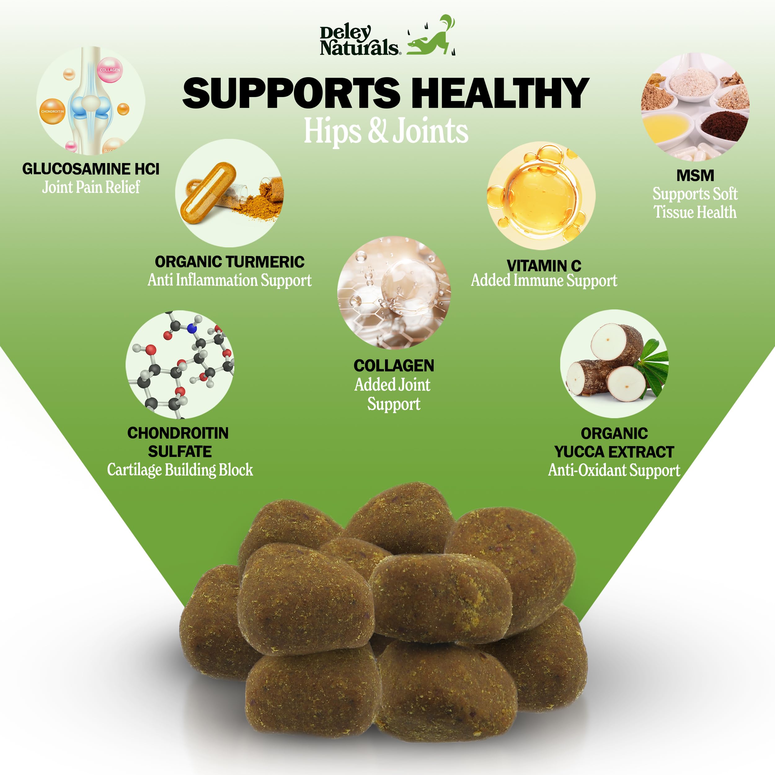 Deley Naturals – mobilite quotidienne, soutien des articulations en douceur.
