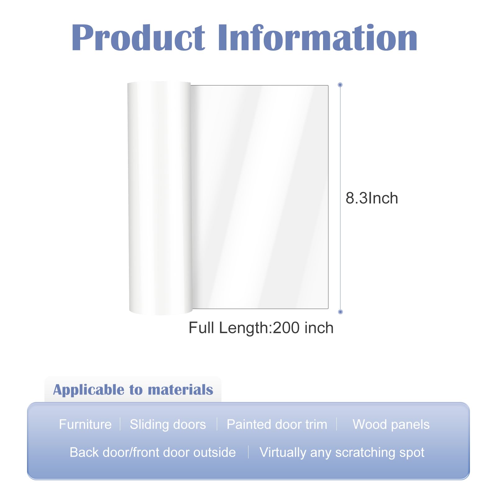Delffyns protection porte durable contre rayures et griffes.