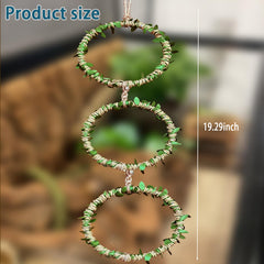 Delllala accessoires-habitat-serpent: ensemble d'enrichissement pour reptiles en terrarium.