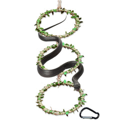 Delllala anneaux-escalade-serpent-python: stimulation physique et enrichment pour votre python royal.