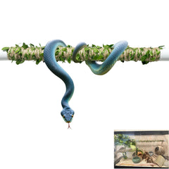 Delllala tige d’escalade serpent télescopique pour terrarium, pratique et sûre.