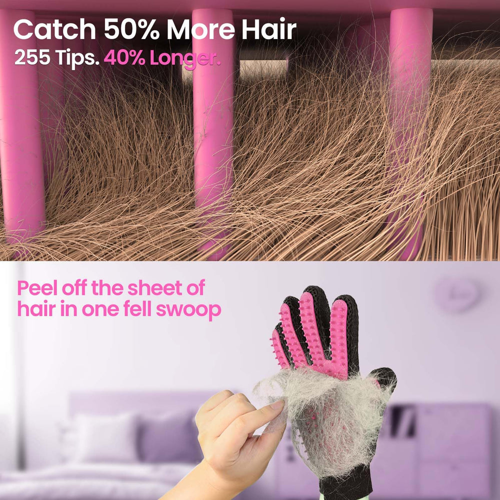 DELOMO gants bain animal rose, massage doux sans irritations.