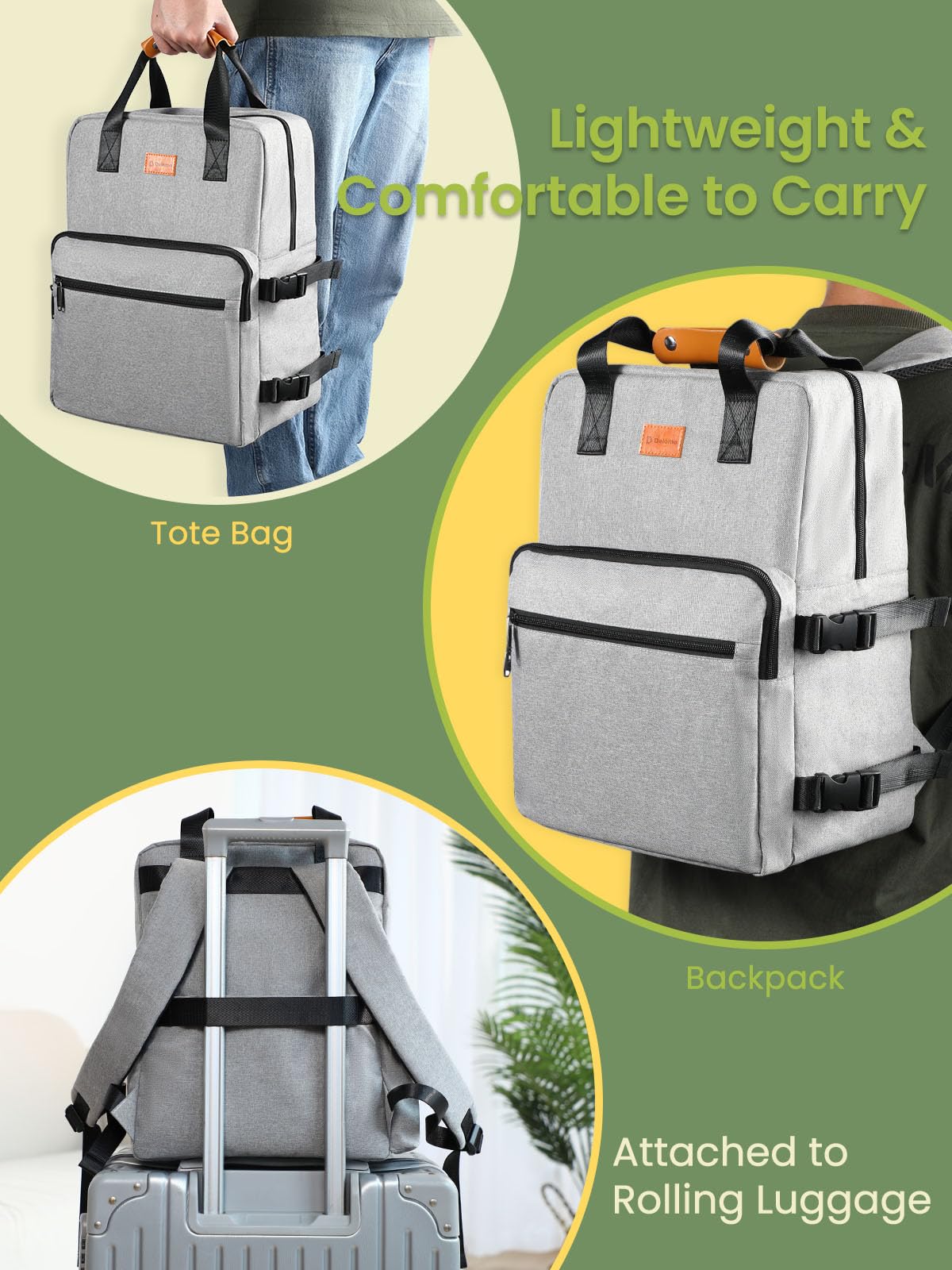 DELOMO organisateur voyage chien, rangement pratique et prêt-à-emporter