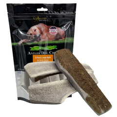 Deluxe Naturals élans fendues – petit chien: taille idéale pour chiots et chiens délicats.