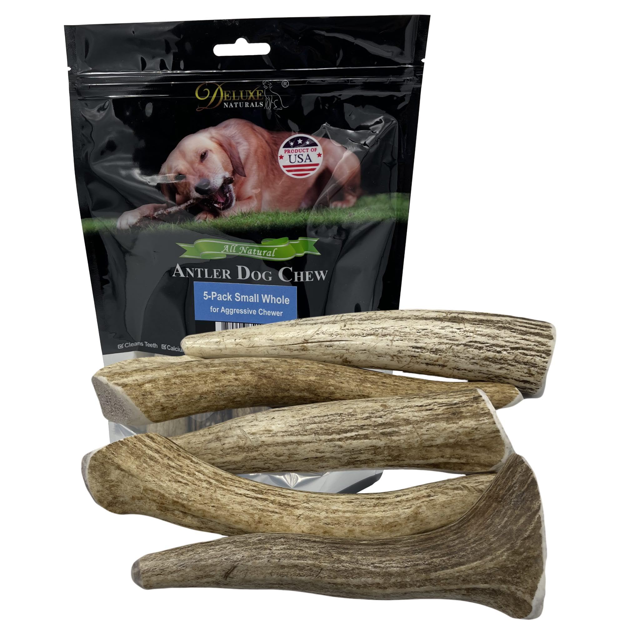 Deluxe Naturals panache-d-elan-petit-chew-ensemble: friandise naturelle pour petits chiens, distraction durable.
