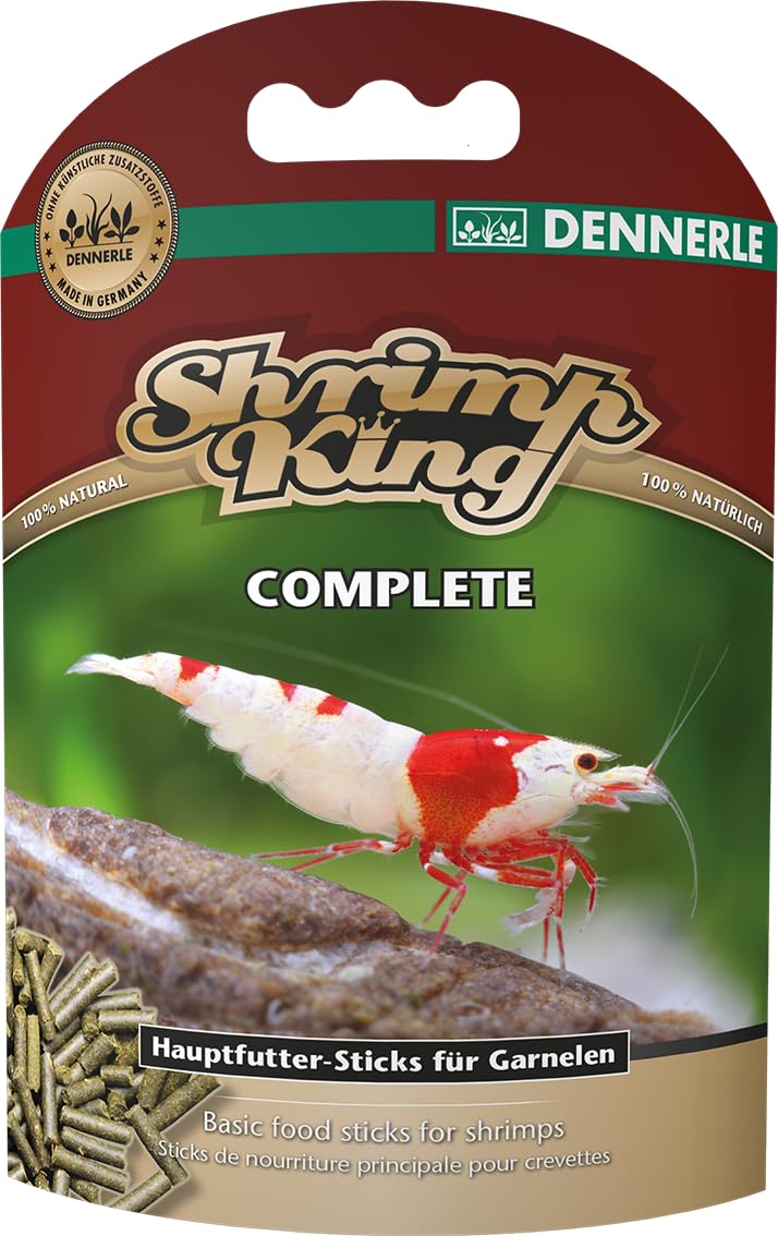 Dennerle Shrimp King Complete baton-nourriture-crevettes, alimentation pratique et équilibrée.