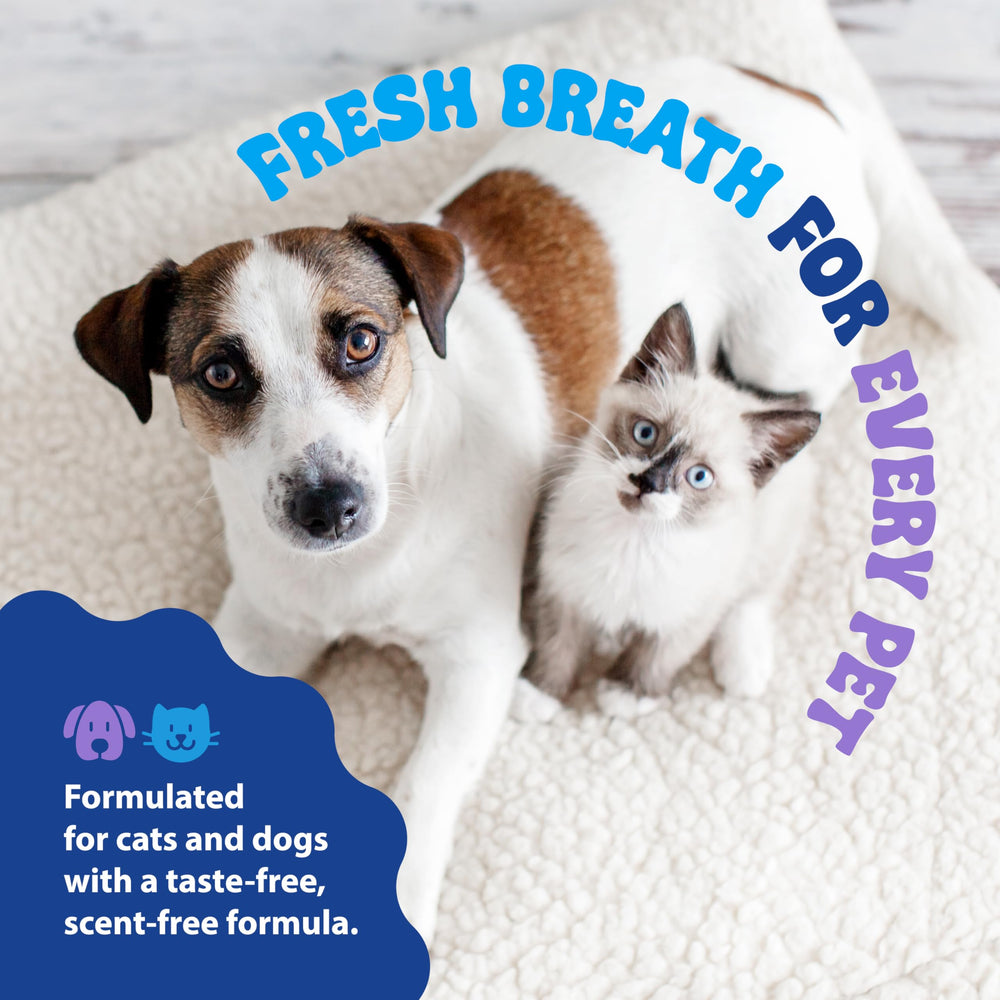 Dental Fresh Additif Eau Usage Quotidien: dosage facile dans le bol d'eau quotidiennement.
