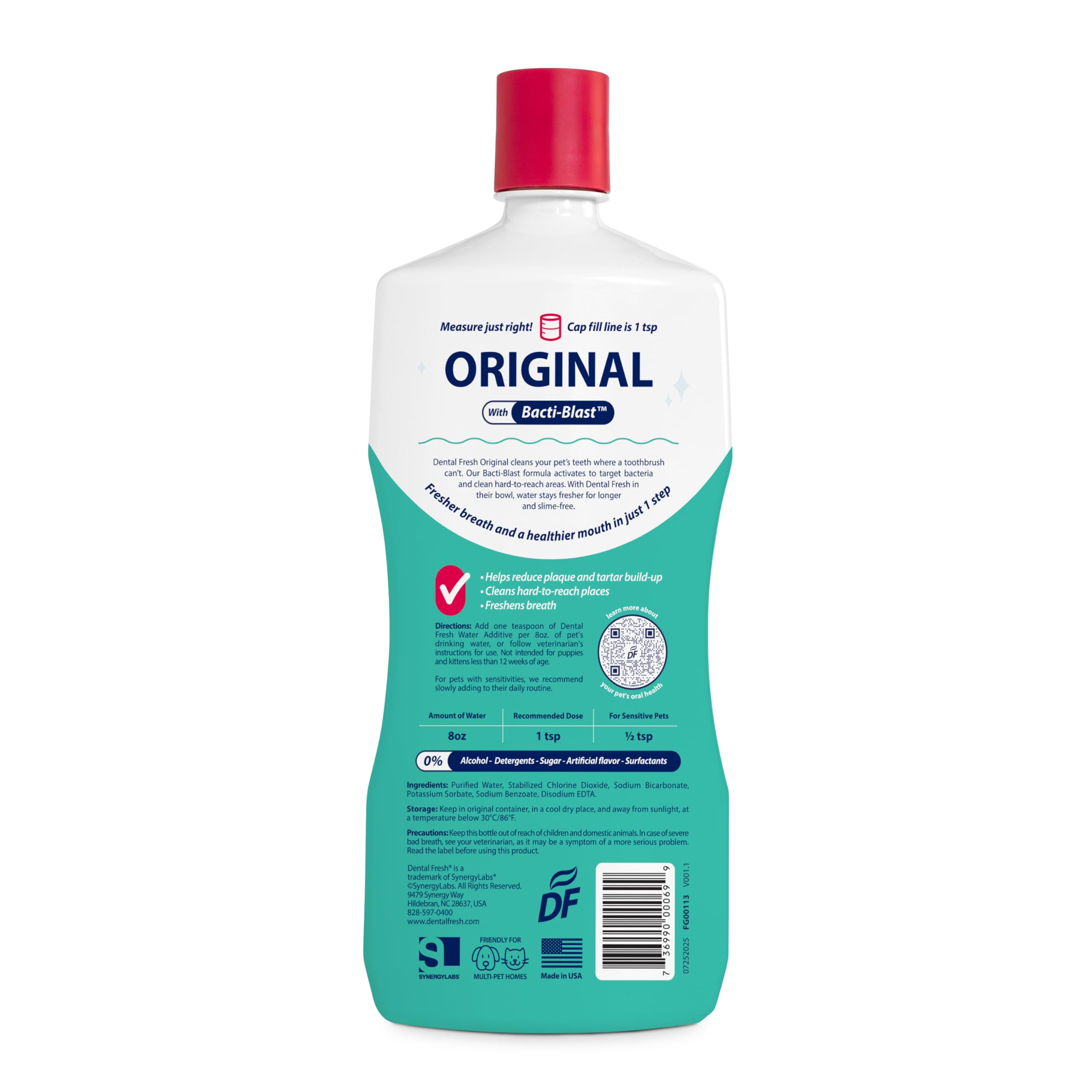 Dental Fresh – routine quotidienne d’hygiène buccale pour animaux