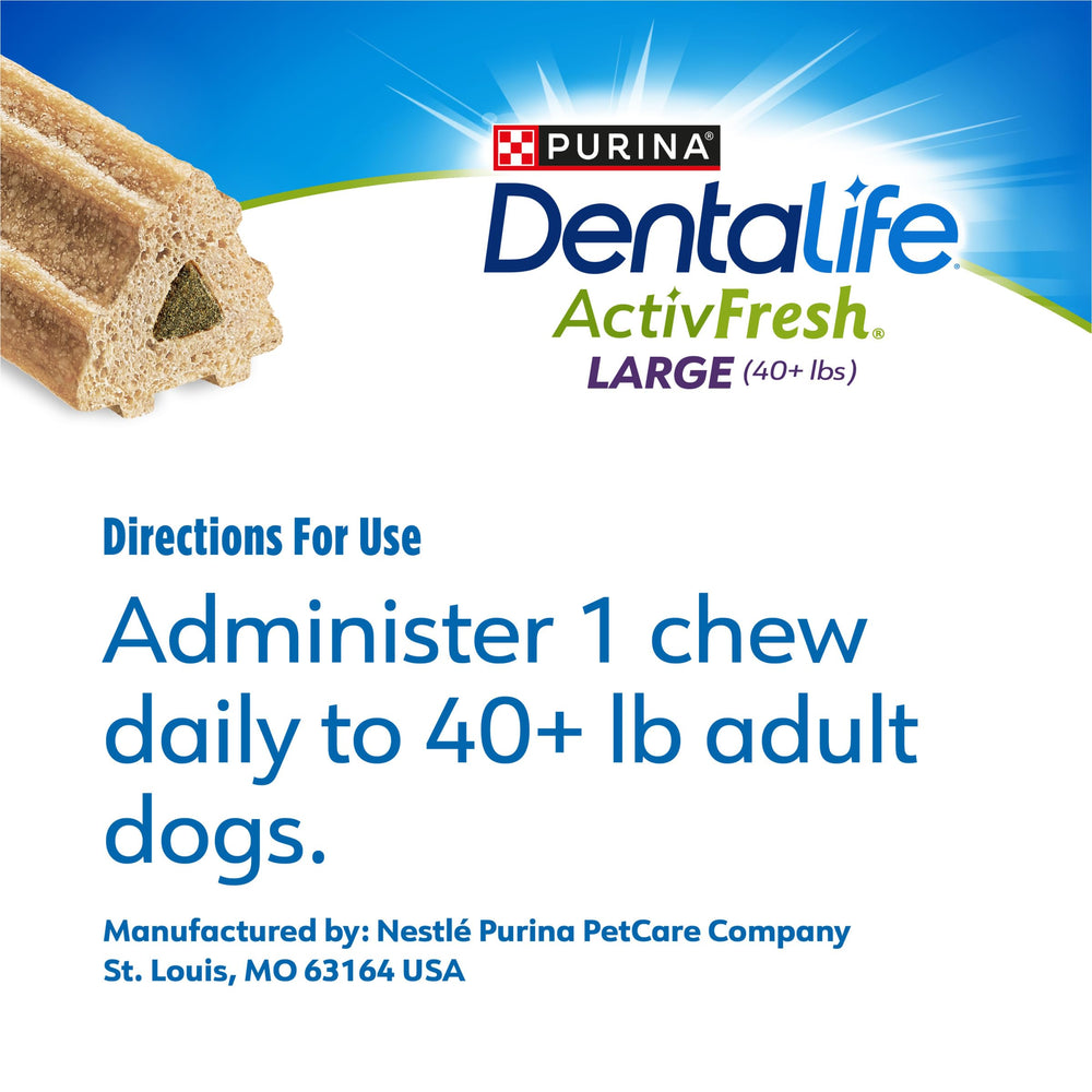 Friandises dentaires quotidiennes Dentalife ActivFresh, haleine plus agréable