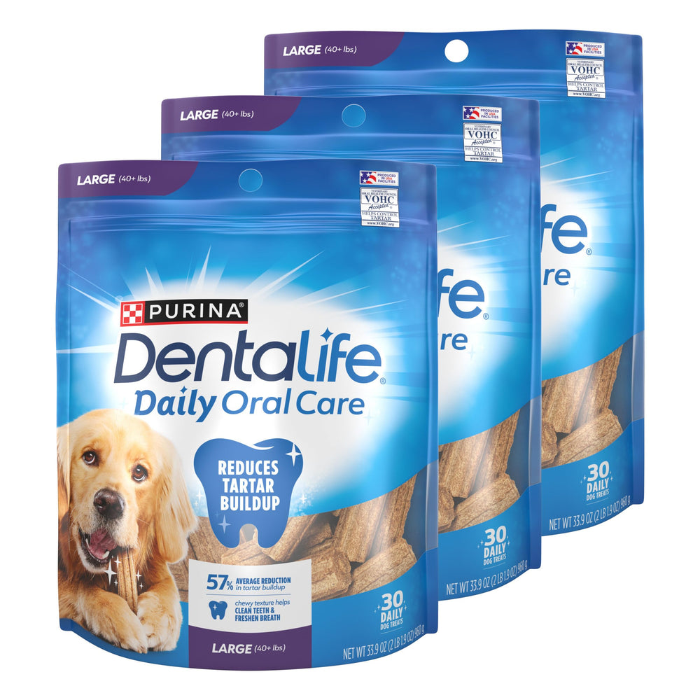 Dentalife emballage 90 pièces, pratique pour le quotidien du chien.