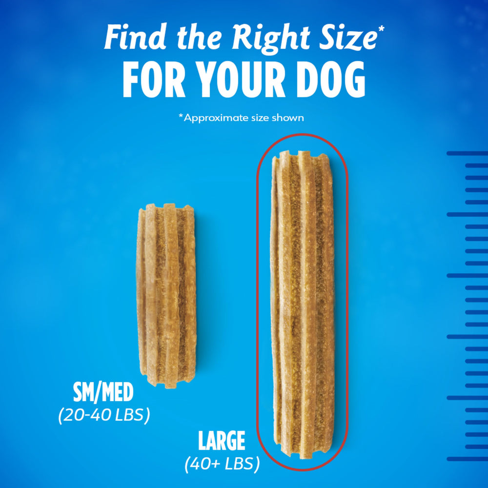 Dentalife Plus idéal pour chiens de grande taille (40 lb et plus).