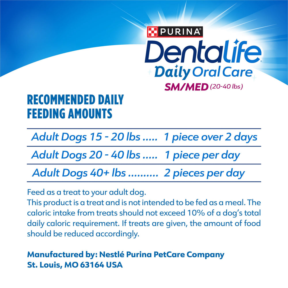 Dentalife sans colorants ni arômes artificiels pour une consommation sûre.
