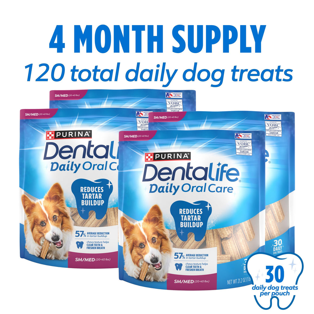 Dentalife texture mastic avec rainures pour atteindre les dents difficiles.
