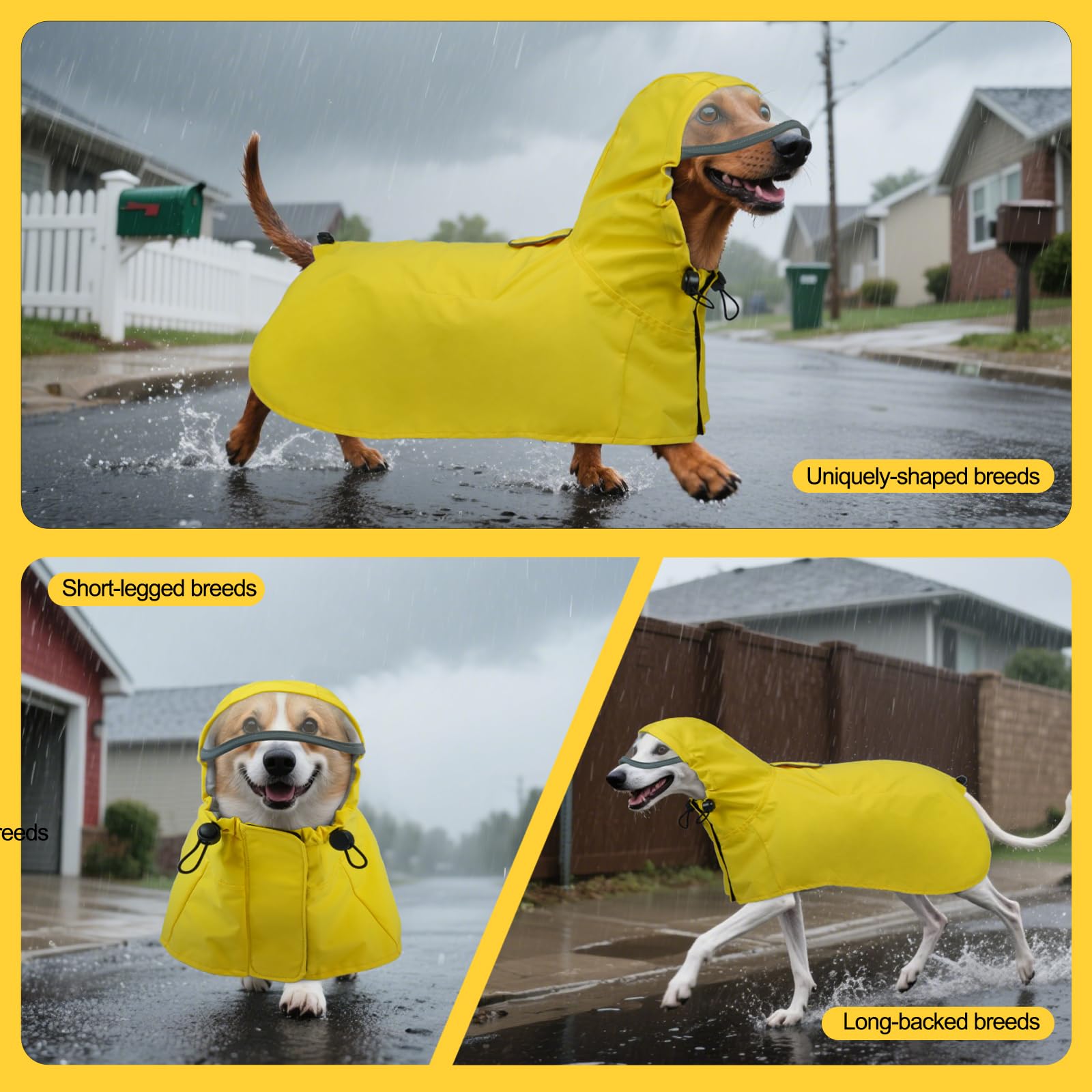 DENTRUN bandes reflectives chien promenade nuit : meilleure visibilité pour les sorties nocturnes