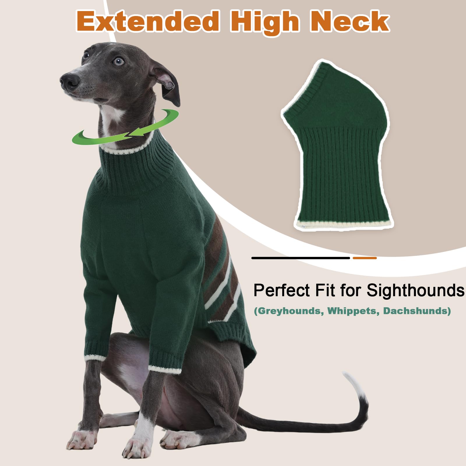 Tricot doux DentRun, pull d'hiver confortable pour chien.